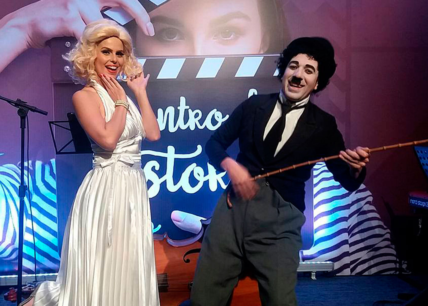 animação e personagens para eventos