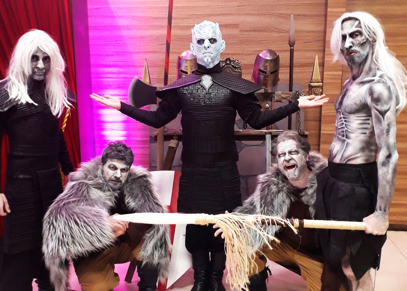 animação e personagens para eventos