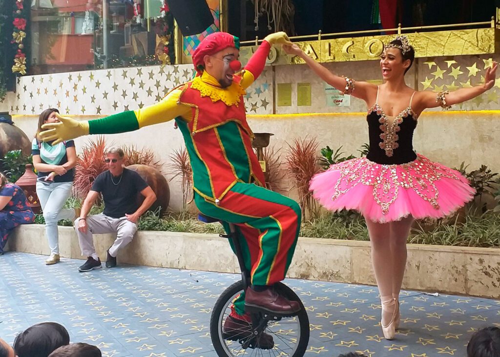 Artistas de circo e sua história.