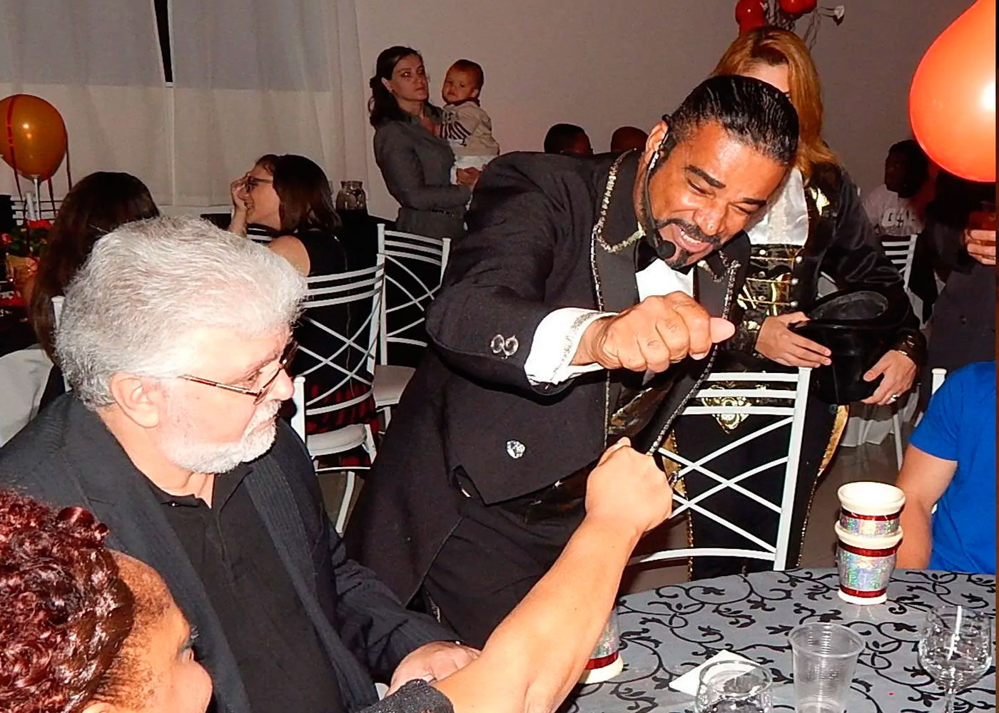 mágica e ilusionismo para eventos