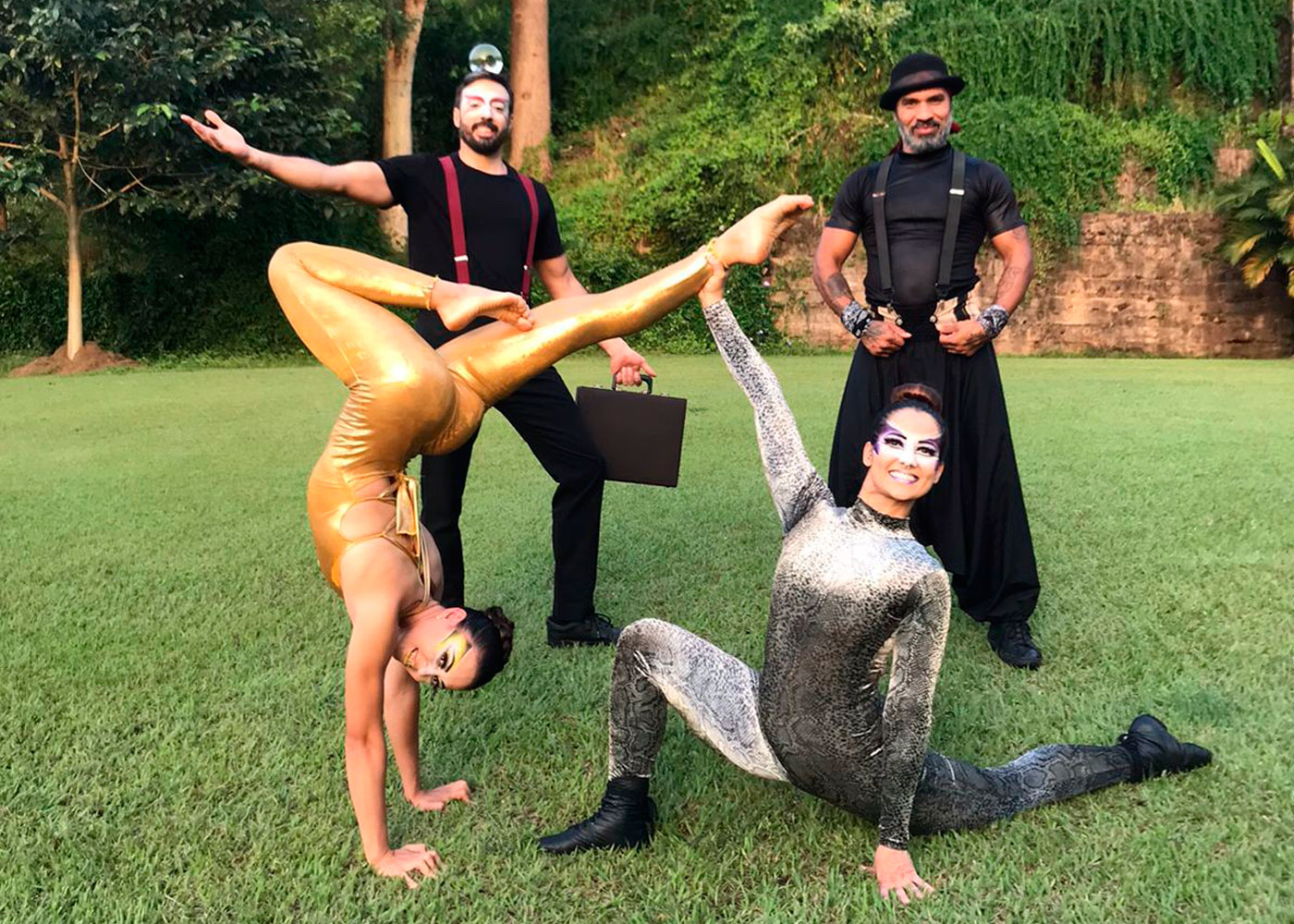 Malabaristas para eventos e festas