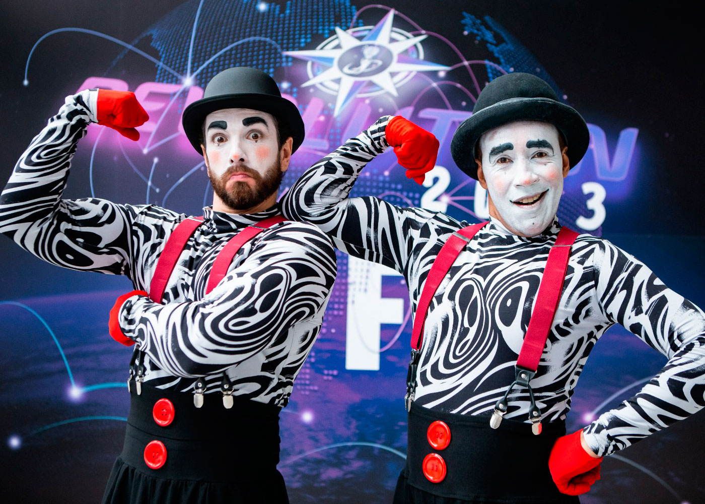 Mímicos para eventos e festas