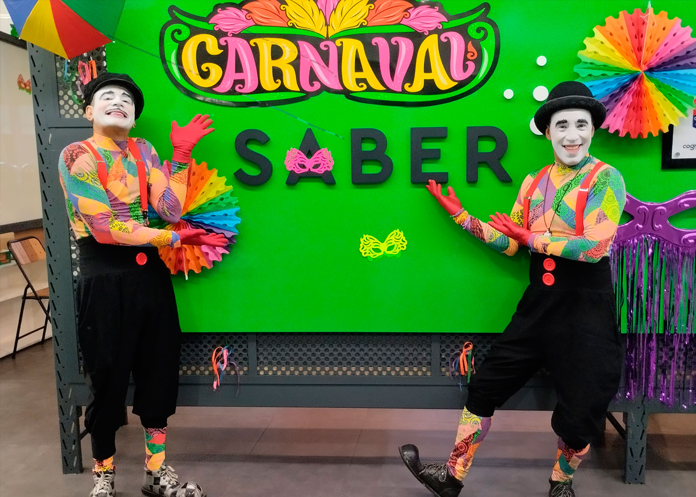 Mímicos para eventos e festas