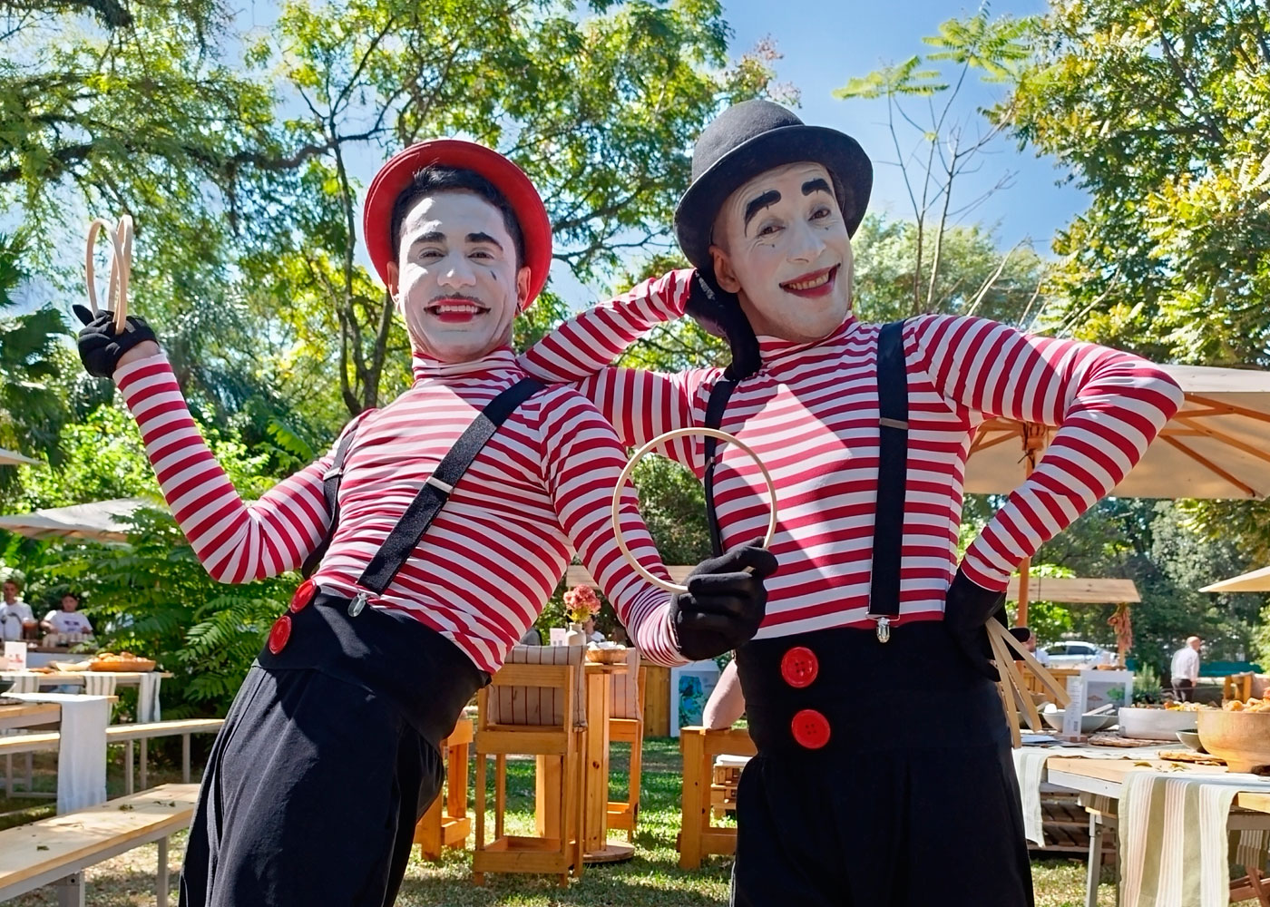 Mímicos para eventos e festas